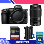 Boitier nikon z5 ii + 28 - 75mm f / 2. 8 + 1 sandisk 128gb extreme pro uhs - ii sdxc + 2 nikon en - el15c ...