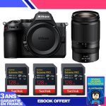 Boitier nikon z5 ii + 28 - 75mm f / 2. 8 + 3 sandisk 128gb extreme pro uhs - ii sdxc + ebook 'devenez ...