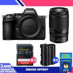 Boitier nikon z5 ii + 28 - 75mm f / 2. 8 + 3 sandisk 64gb extreme pro uhs - ii sdxc + 2 nikon en - el15c ...
