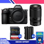 Boitier nikon z5 ii + 28 - 75mm f / 2. 8 + 2 sandisk 256gb extreme pro uhs - ii sdxc + 2 nikon en - el15c ...