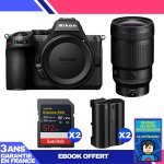 Boitier nikon z5 ii + 35mm f / 1. 2 s + 2 sandisk 512gb extreme pro uhs - ii sdxc + 2 nikon en - el15c ...
