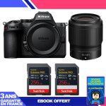 Boitier nikon z5 ii + 50mm f / 1. 8 s + 2 sandisk 256gb extreme pro uhs - ii sdxc + ebook 'devenez un ...