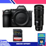 Boitier nikon z5 ii + 70 - 200mm f / 2. 8 vr s + 1 sandisk 512gb extreme pro uhs - ii sdxc + ebook 'devenez ...