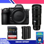 Boitier nikon z5 ii + 70 - 200mm f / 2. 8 vr s + 1 sandisk 512gb extreme pro uhs - ii sdxc + nikon en ...