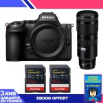Boitier nikon z5 ii + 70 - 200mm f / 2. 8 vr s + 2 sandisk 512gb extreme pro uhs - ii sdxc + ebook 'devenez ...