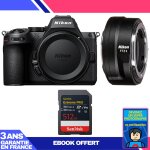 Boitier nikon z5 ii + ftz ii + 1 sandisk 512gb extreme pro uhs - ii sdxc + ebook 'devenez un super photographe ...