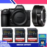 Boitier nikon z5 ii + ftz ii + 3 sandisk 256gb extreme pro uhs - ii sdxc + ebook 'devenez un super photographe ...