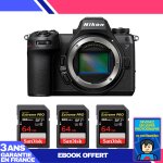 Boitier nikon z6 iii + 3 sandisk 64gb extreme pro uhs - ii sdxc 300 mb / s + ebook 'devenez un super ...