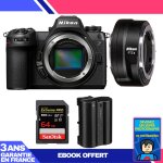 Boitier nikon z6 iii + ftz ii + 1 sandisk 64gb extreme pro uhs - ii sdxc 300 mb / s + 1 nikon en - el15c ...
