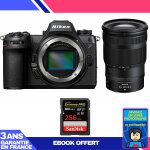 Boitier nikon z6 iii + z 24 - 120mm f / 4 s + 1 sandisk 256gb extreme pro uhs - ii sdxc 300 mb / s + ...