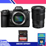 Boitier nikon z6 iii + z 24 - 120mm f / 4 s + 1 sandisk 512gb extreme pro uhs - ii sdxc 300 mb / s + ...
