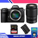 Boitier nikon z6 iii + z 24 - 200mm f / 4 - 6. 3 vr + 1 sandisk 128gb extreme pro uhs - ii sdxc 300 mb ...