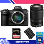 Boitier nikon z6 iii + z 24 - 200mm f / 4 - 6. 3 vr + 1 sandisk 64gb extreme pro uhs - ii sdxc 300 mb ...