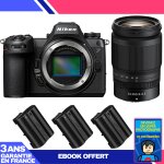 Boitier nikon z6 iii + z 24 - 200mm f / 4 - 6. 3 vr + 3 nikon en - el15c + ebook 'devenez un super photographe ...