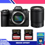 Boitier nikon z6 iii + z 85mm f / 1. 8 s + 2 sandisk 256gb extreme pro uhs - ii sdxc 300 mb / s + ebook ...