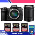 Boitier nikon z6 iii + z 85mm f / 1. 8 s + 3 sandisk 32gb extreme pro uhs - ii sdxc 300 mb / s + ebook ...