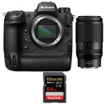 Boîtier nikon z9 + nikon z 70 - 180mm f2. 8 nikkor + sandisk 64go extreme pro sdxc uhs - ii u3 v90 300 ... Boîtier nikon z9 + nikon z 70 - 180mm f2. 8 nikkor + sandisk 64go extreme pro sdxc uhs - ii u3 v90 300 ...