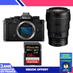 Boitier nikon zf + 14 - 24mm f / 2. 8 s + 1 sandisk 128gb extreme pro uhs - ii sdxc 300 mb / s + ebook ...
