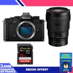 Boitier nikon zf + 14 - 24mm f / 2. 8 s + 1 sandisk 32gb extreme pro uhs - ii sdxc 300 mb / s + ebook ...
