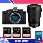 Boitier nikon zf + 14 - 24mm f / 2. 8 s + 3 sandisk 32gb extreme pro uhs - ii sdxc 300 mb / s + ebook ... Boitier nikon zf + 14 - 24mm f / 2. 8 s + 3 sandisk 32gb extreme pro uhs - ii sdxc 300 mb / s + ebook ...