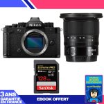 Boitier nikon zf + 14 - 30mm f / 4 s + 1 sandisk 128gb extreme pro uhs - ii sdxc 300 mb / s + ebook 'devenez ...