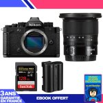 Boitier nikon zf + 14 - 30mm f / 4 s + 1 sandisk 128gb extreme pro uhs - ii sdxc 300 mb / s + 1 nikon ...