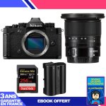 Boitier nikon zf + 14 - 30mm f / 4 s + 1 sandisk 256gb extreme pro uhs - ii sdxc 300 mb / s + 1 nikon ...