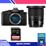 Boitier nikon zf + 14 - 30mm f / 4 s + 1 sandisk 32gb extreme pro uhs - ii sdxc 300 mb / s + ebook 'devenez ...