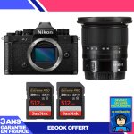 Boitier nikon zf + 14 - 30mm f / 4 s + 2 sandisk 512gb extreme pro uhs - ii sdxc 300 mb / s + ebook 'devenez ...