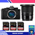 Boitier nikon zf + 14 - 30mm f / 4 s + 3 sandisk 64gb extreme pro uhs - ii sdxc 300 mb / s + ebook 'devenez ...