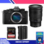 Boitier nikon zf + 24 - 70mm f / 2. 8 s + 1 sandisk 256gb extreme pro uhs - ii sdxc 300 mb / s + 1 nikon ...