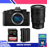 Boitier nikon zf + 24 - 70mm f / 2. 8 s + 1 sandisk 32gb extreme pro uhs - ii sdxc 300 mb / s + 1 nikon ...