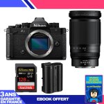 Boitier nikon zf + 28 - 400mm f / 4 - 8 vr + 1 sandisk 128gb extreme pro uhs - ii sdxc 300 mb / s + 1 ...
