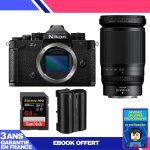 Boitier nikon zf + 28 - 400mm f / 4 - 8 vr + 1 sandisk 64gb extreme pro uhs - ii sdxc 300 mb / s + 1 ...