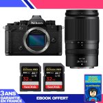 Boitier nikon zf + 28 - 75mm f / 2. 8 + 2 sandisk 32gb extreme pro uhs - ii sdxc 300 mb / s + ebook 'devenez ...