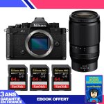 Boitier nikon zf + 70 - 180mm f / 2. 8 + 3 sandisk 64gb extreme pro uhs - ii sdxc 300 mb / s + ebook ...
