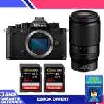 Boitier nikon zf + 70 - 180mm f / 2. 8 + 2 sandisk 32gb extreme pro uhs - ii sdxc 300 mb / s + ebook ...