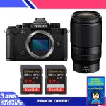 Boitier nikon zf + 70 - 180mm f / 2. 8 + 2 sandisk 512gb extreme pro uhs - ii sdxc 300 mb / s + ebook ...
