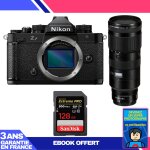 Boitier nikon zf + 70 - 200mm f / 2. 8 vr s + 1 sandisk 128gb extreme pro uhs - ii sdxc 300 mb / s + ... Boitier nikon zf + 70 - 200mm f / 2. 8 vr s + 1 sandisk 128gb extreme pro uhs - ii sdxc 300 mb / s + ...