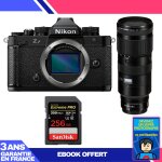 Boitier nikon zf + 70 - 200mm f / 2. 8 vr s + 1 sandisk 256gb extreme pro uhs - ii sdxc 300 mb / s + ...