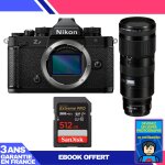 Boitier nikon zf + 70 - 200mm f / 2. 8 vr s + 1 sandisk 512gb extreme pro uhs - ii sdxc 300 mb / s + ... Boitier nikon zf + 70 - 200mm f / 2. 8 vr s + 1 sandisk 512gb extreme pro uhs - ii sdxc 300 mb / s + ...
