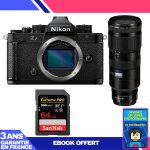 Boitier nikon zf + 70 - 200mm f / 2. 8 vr s + 1 sandisk 64gb extreme pro uhs - ii sdxc 300 mb / s + ebook ...