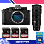 Boitier nikon zf + 70 - 200mm f / 2. 8 vr s + 3 sandisk 128gb extreme pro uhs - ii sdxc 300 mb / s + ...