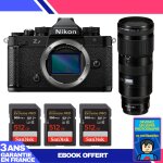 Boitier nikon zf + 70 - 200mm f / 2. 8 vr s + 3 sandisk 512gb extreme pro uhs - ii sdxc 300 mb / s + ...
