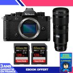 Boitier nikon zf + 70 - 200mm f / 2. 8 vr s + 2 sandisk 128gb extreme pro uhs - ii sdxc 300 mb / s + ...