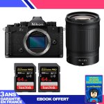 Boitier nikon zf + 85mm f / 1. 8 s + 2 sandisk 64gb extreme pro uhs - ii sdxc 300 mb / s + ebook 'devenez ...