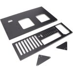 Botier d'ordinateur de jeu bricolage, m atx atx itx botier de chssis ouvert pour cartes mres, dans ...