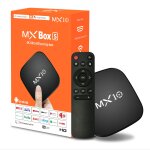 Bo�tier smart tv android mini mx10, 1 go / 8 go, 4g, wifi, rk3228, d�codeur connect� 4k, avec fa�ade, ...