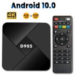 Boîtier smart tv d905 amlogic s905, android 10. 0, 4 go / 32 go, wifi 2. 4g, 4k, lecteur multimédia décodeur, ... Boîtier smart tv d905 amlogic s905, android 10. 0, 4 go / 32 go, wifi 2. 4g, 4k, lecteur multimédia décodeur, ...