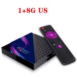 Botier smart tv h96 mini v8, rk3228a quad core, 4k hd, android 10. 0, double wifi, sans fil, dcodeur ...